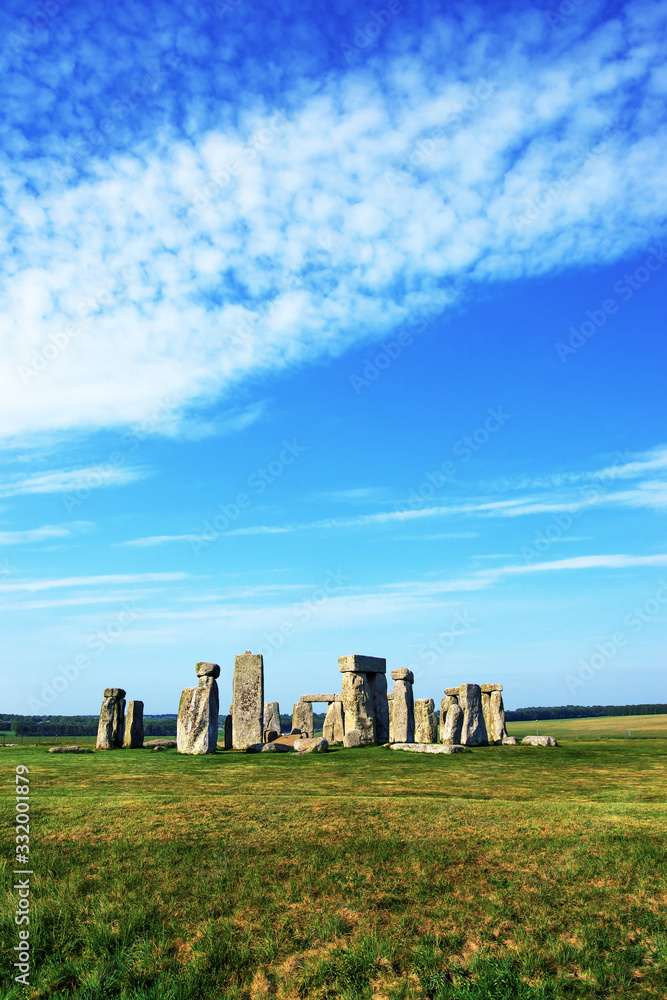 Stonehenge of Wiltshire of Great Britain