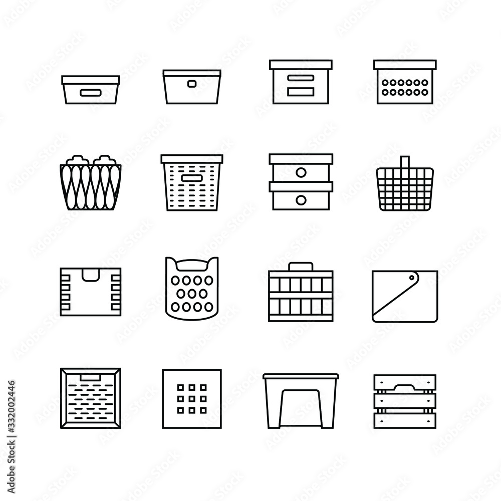 Household accessories and organizers for clothes, shoes and storage