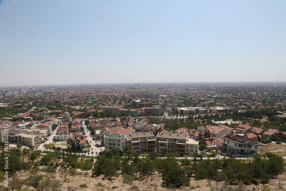 City of Konya in Central Anatolia, Turkey
