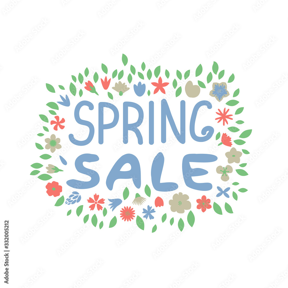 Spring sale element