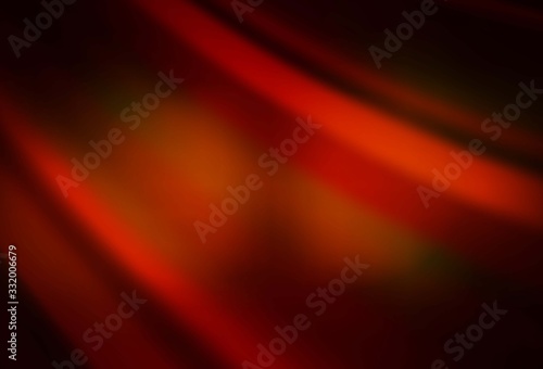 Dark Red vector blurred bright texture.