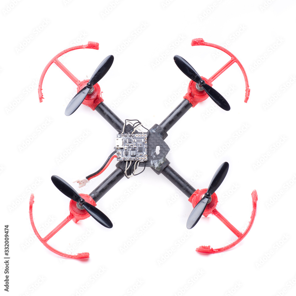 carbon mini diy drone
