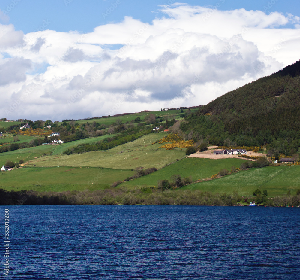Scotland Lakeshore landscape