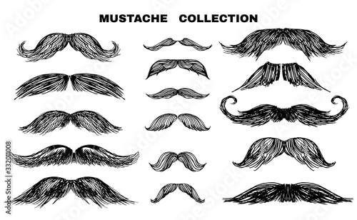 Mustache collection 1