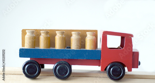 alter holz retro lkw laster