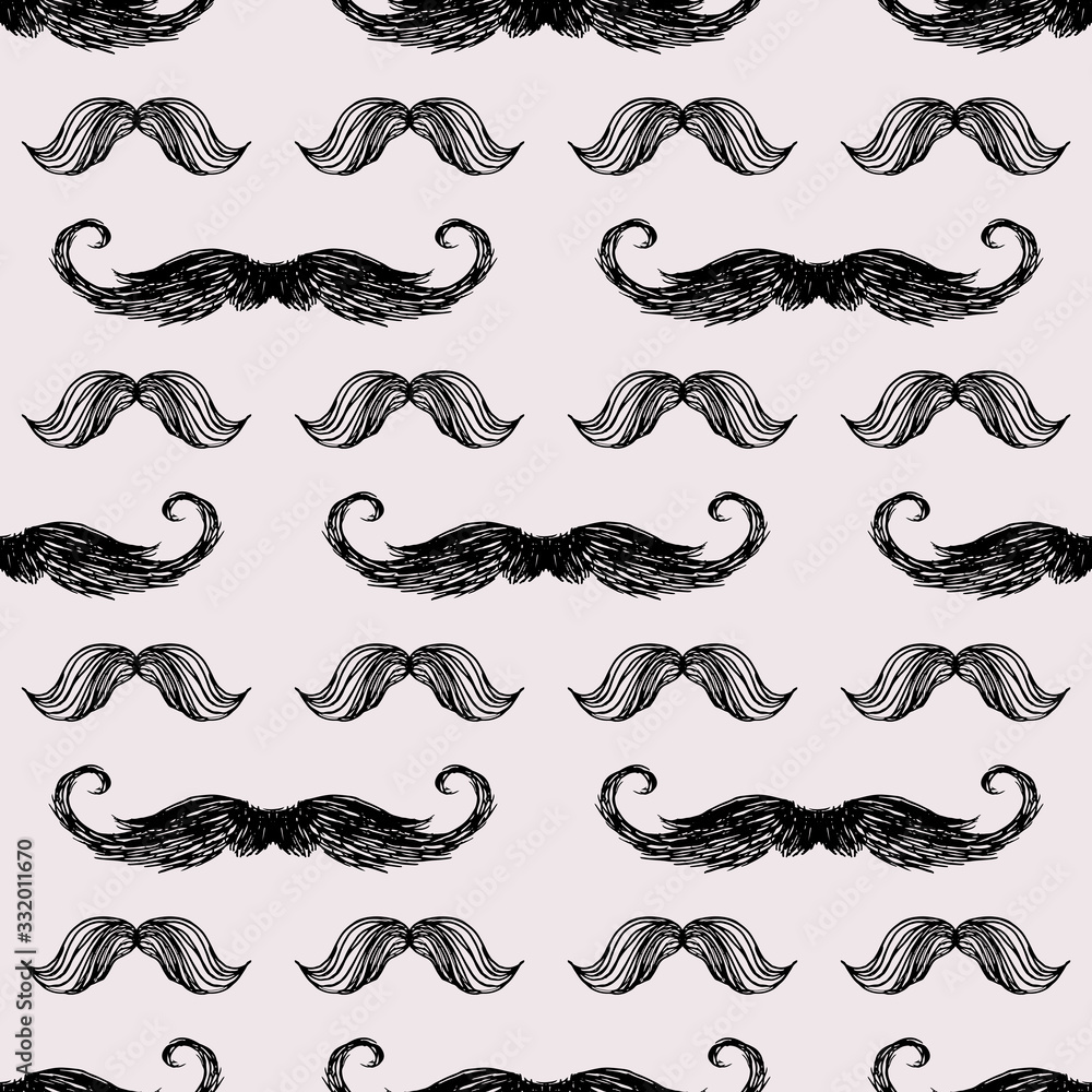 Mustache pattern 2