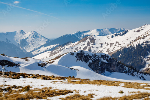 Beautiful Mountain landscap ein winter. Rodnei Mountains , Transilvania, Romania