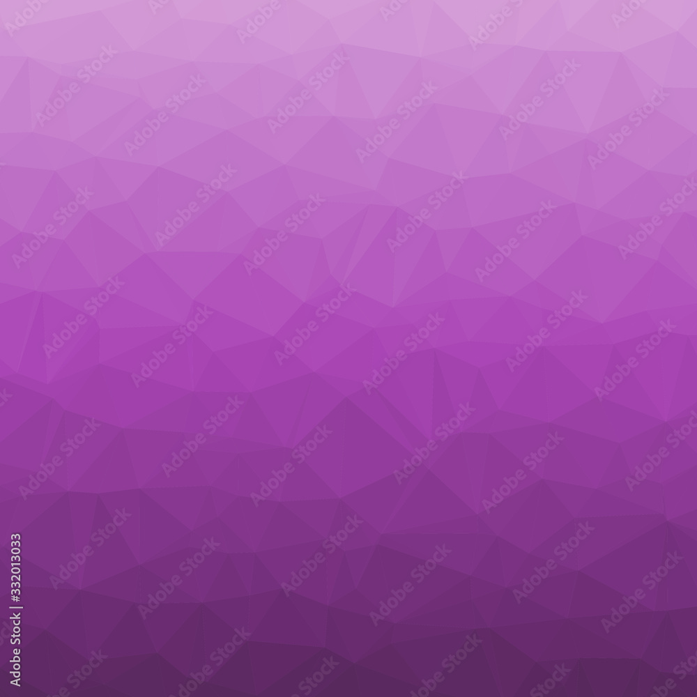 Fototapeta premium Low Polygonal Computation Art background illustration