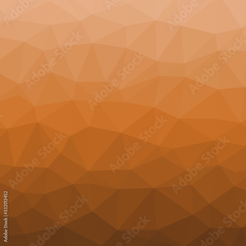 Low Polygonal Computation Art background illustration