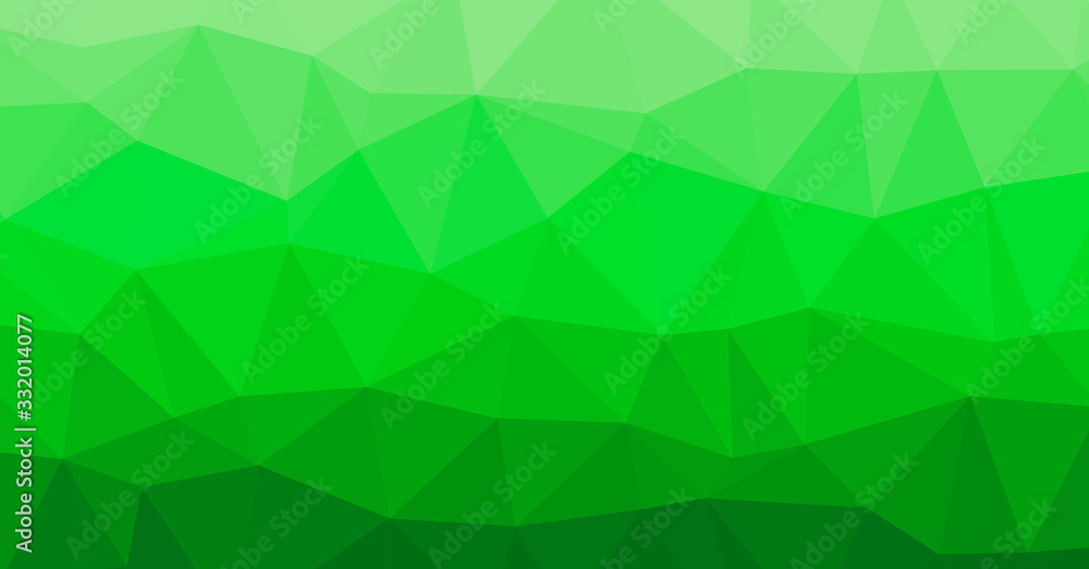 Fototapeta premium Low Polygonal Computation Art background illustration