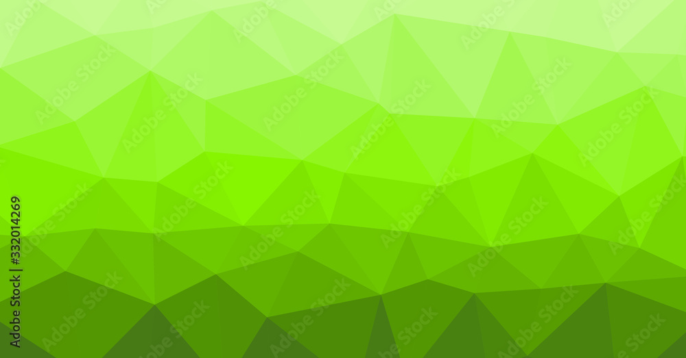 Fototapeta premium Low Polygonal Computation Art background illustration