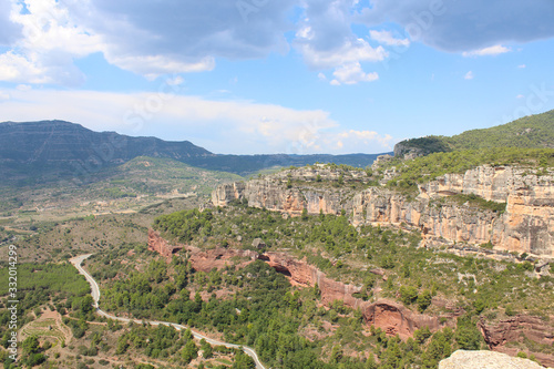 Wallpaper Mural The cloudy sky over the valley of Priorat and Montsant in Catalonia, the view from Siurana village Torontodigital.ca