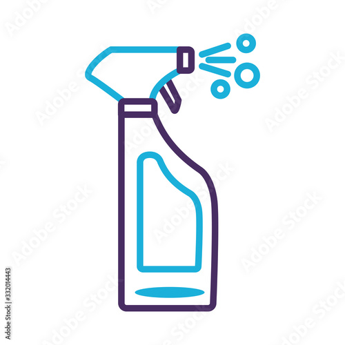 disinfectant spray bottle product line style