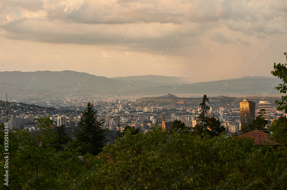 Cityscape view Tbilisi, Georgia