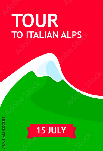 Tour to Italian Alps, Vecto...