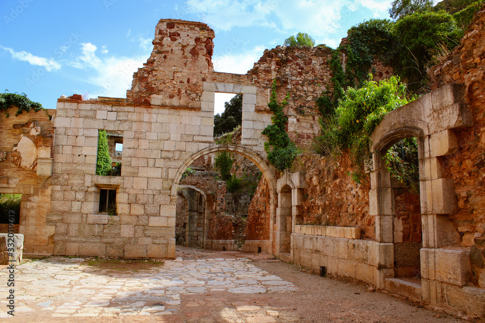 Monastery of Scaladei in the Priorat region of Catalonia, Spain