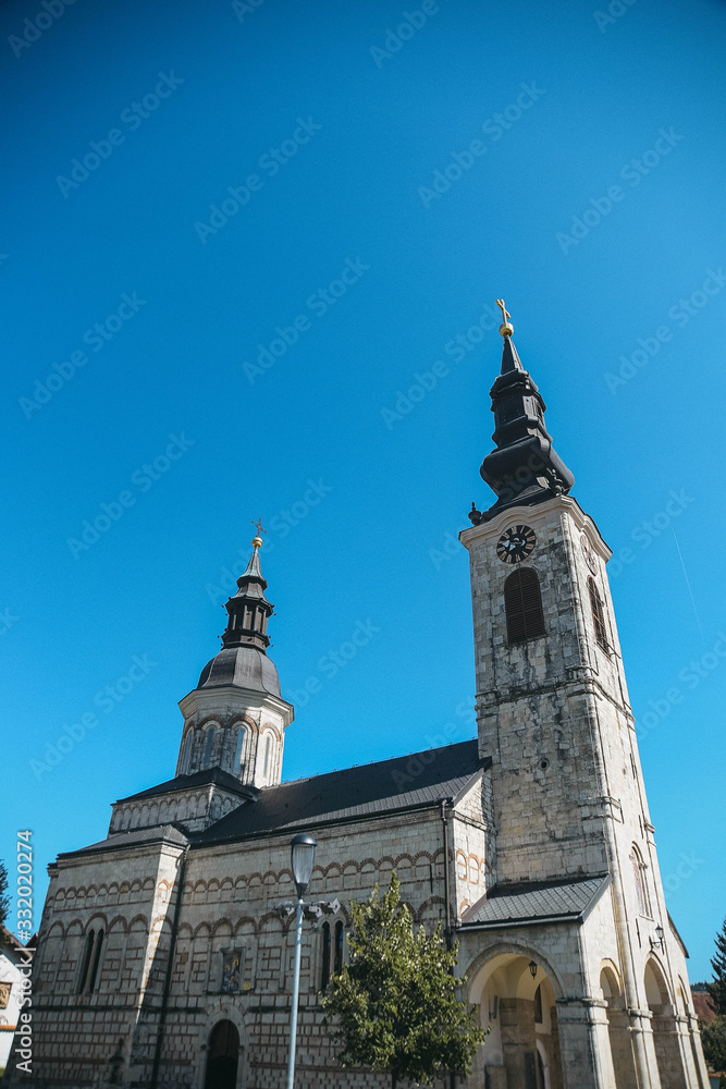 Obraz premium All the details of a church wedding