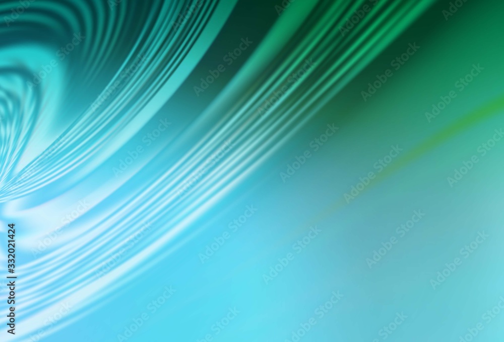 Light Green vector background with curved lines. A shining illustration, which consists of curved lines. Abstract style for your business design. Light Green vector background with curved lines. A shining illustration, which consists of curved lines. Abstract style for your business design.