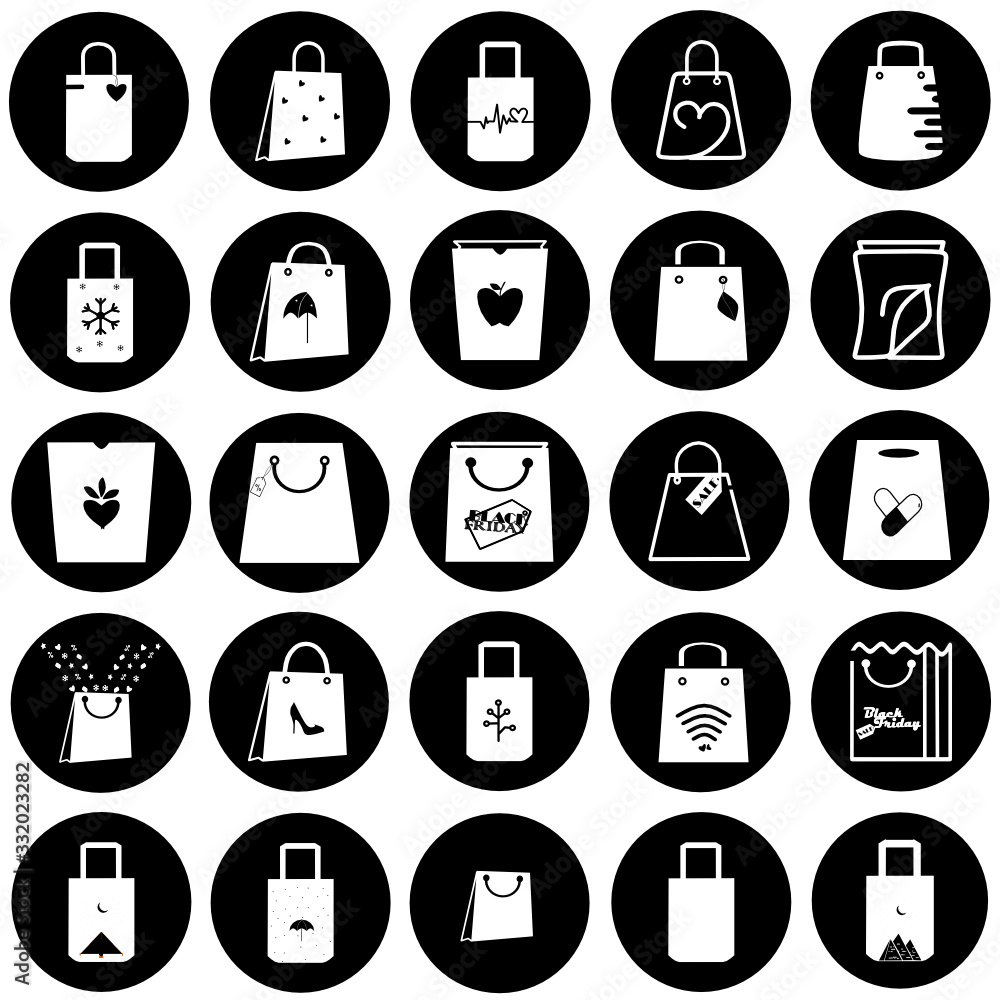 Set of paper shopping bag icons. Shopping bag for advertising and branding collection for retail design. Perfect for your web page, ui, mobile. Gift boxing vector illustration for products and things. Set of paper shopping bag icons. Shopping bag for advertising and branding collection for retail design. Perfect for your web page, ui, mobile. Gift boxing vector illustration for products and things.