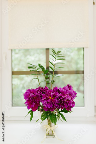pink flowers in a vase