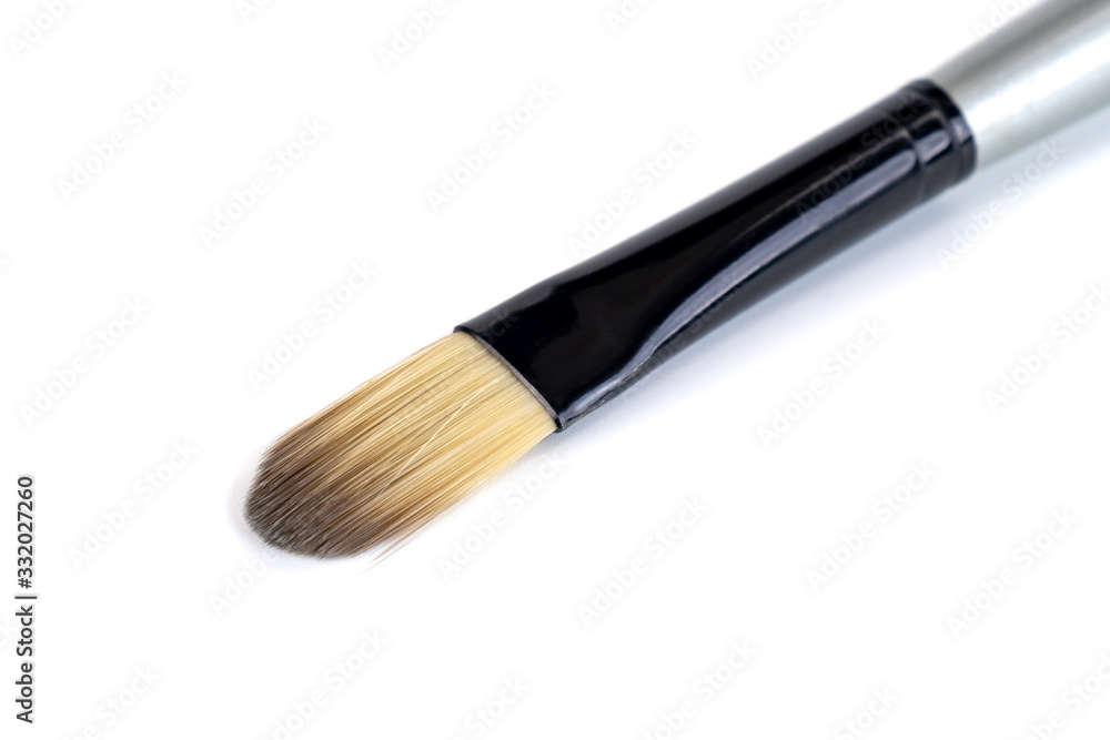 New paint brush isolated on white background New paint brush isolated on white background