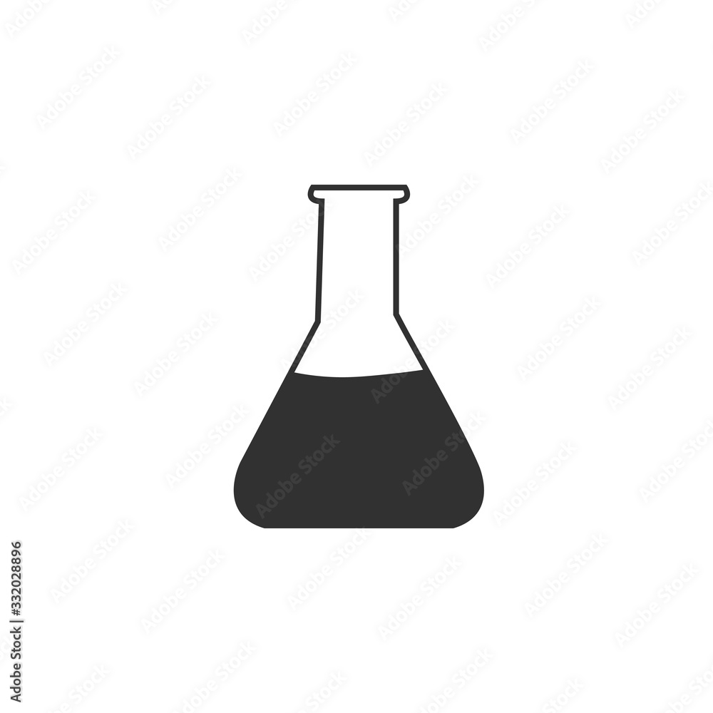 laboratory chemistry equipment, test tube icon, lab flask icon. Stock Vector illustration isolated on white background. laboratory chemistry equipment, test tube icon, lab flask icon. Stock Vector illustration isolated on white background.