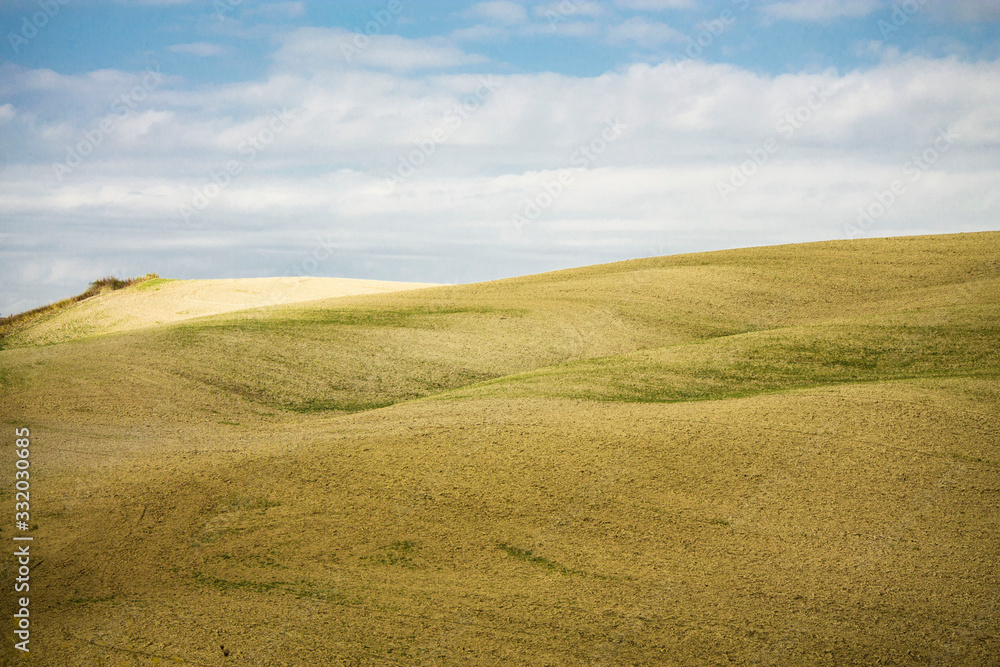 rural landscape in tuscany