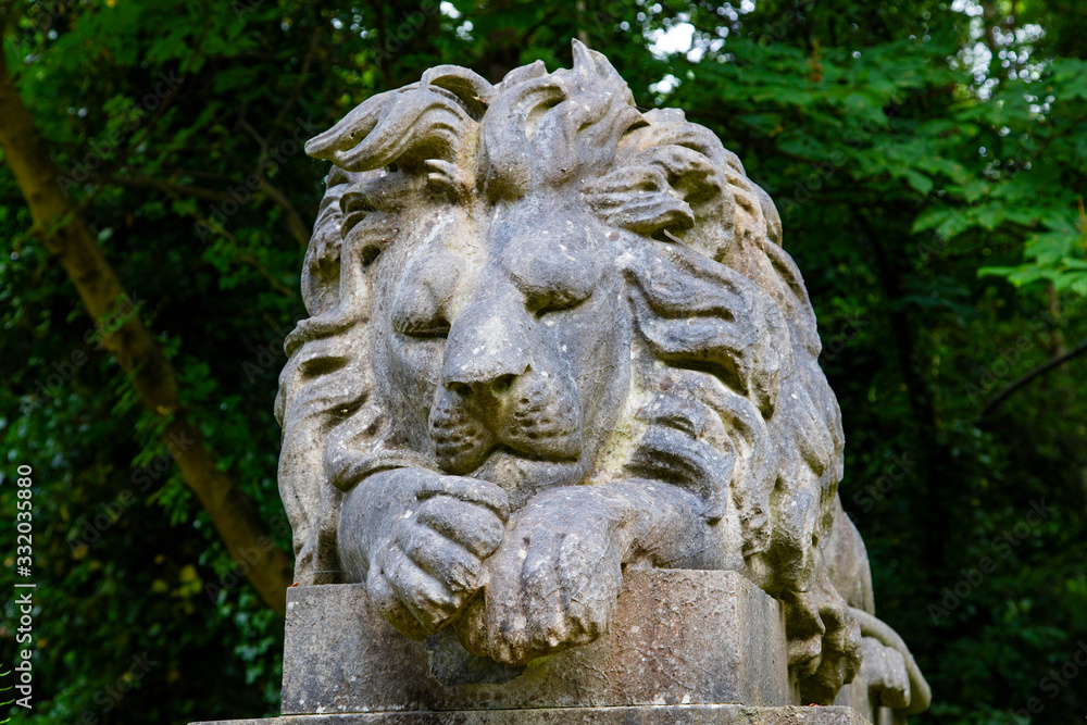 Gravestones at Highbury Cemetary, London