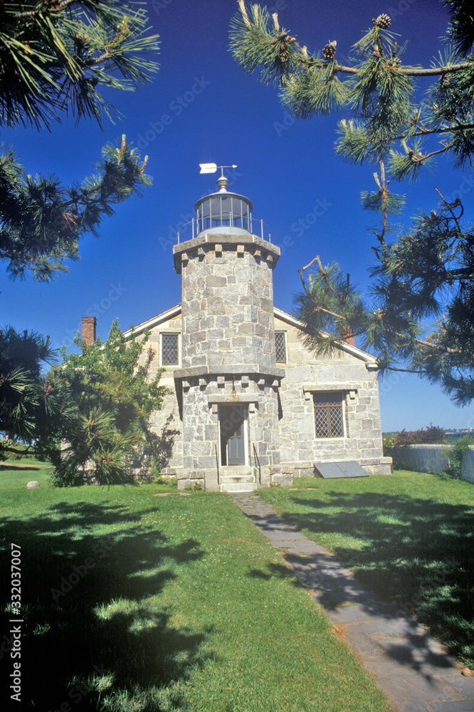 The Stonington Lighthouse and Old Lighthouse Museum, Stonington, Connecticut