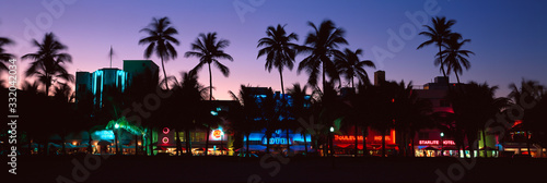 ÒSOBEÓ south beach at night, Miami Beach, Florida