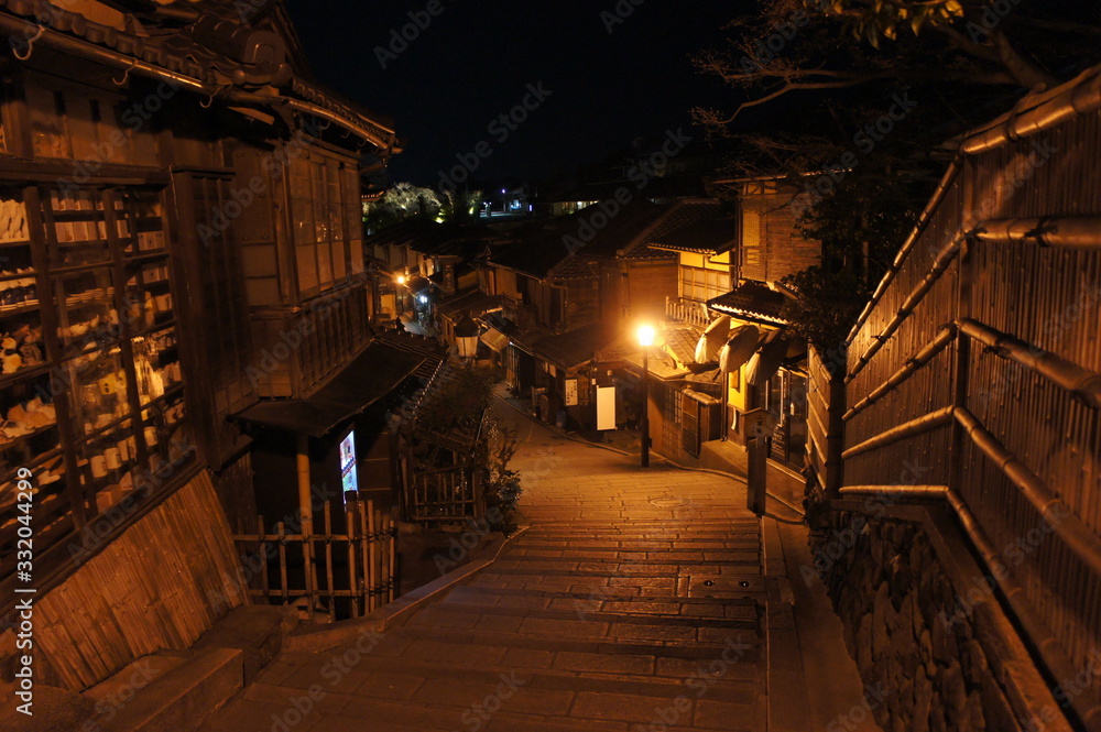Fototapeta premium 夜の清水