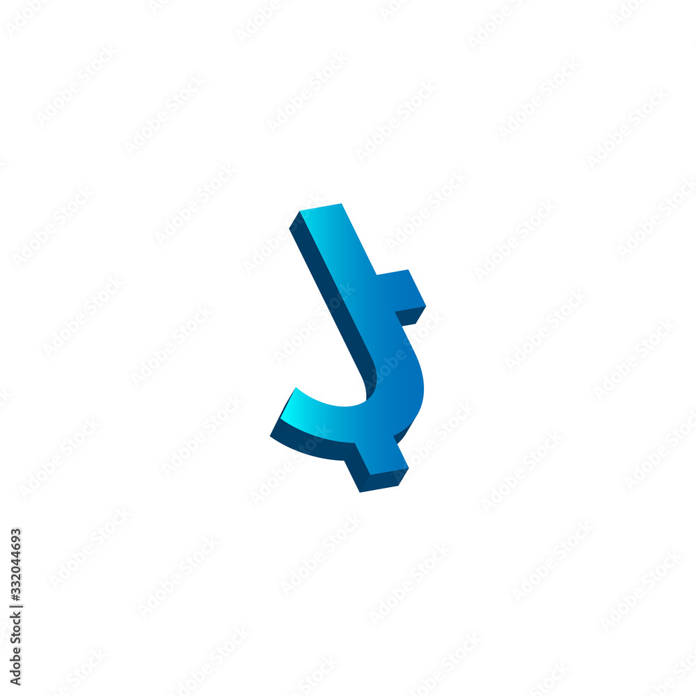 initial letter j logo prospective blue initial letter j logo prospective blue