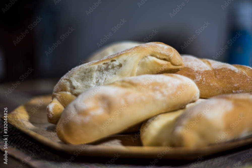 delicious freshly baked homemade bread