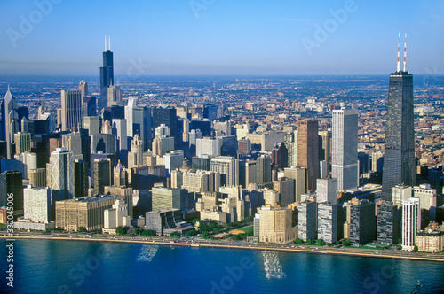 The Chicago Skyline, Chicago, Illinois © spiritofamerica
