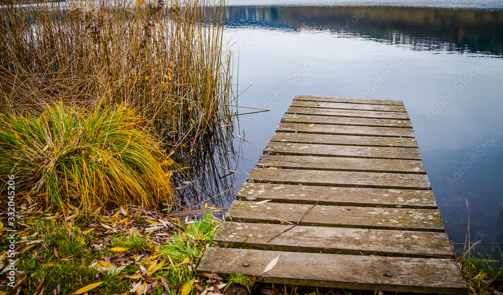 Obraz premium autumn, eifel, lake, water, nature, sky, forest, green, landscape, sun, travel, blue, outdoors, rural, rurberg, season, tree, cloud, color, reflection, rursee, summer, tranquil, area, clear, course, e