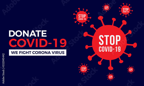 Donate now COVID-19 Corona Virus 