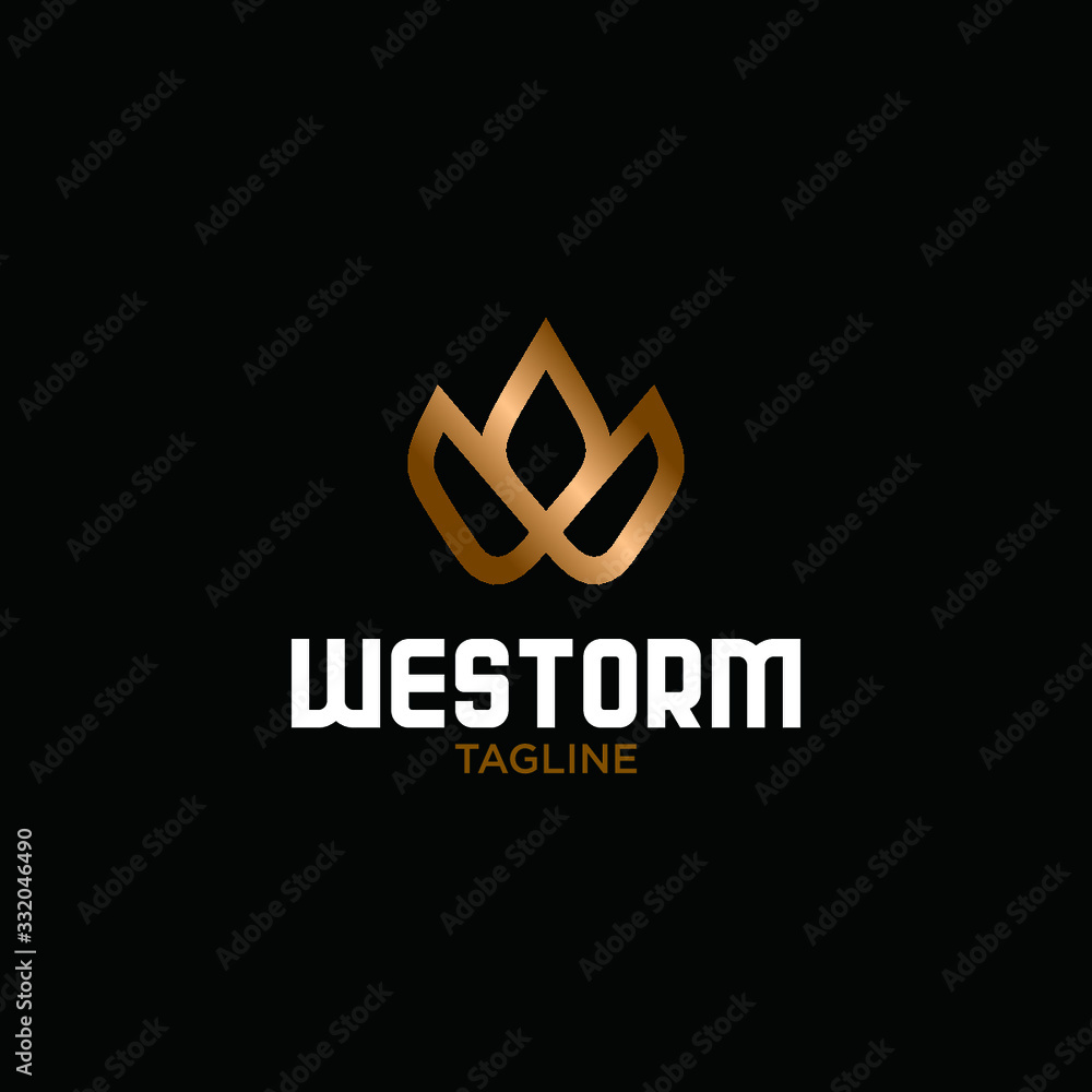 Modern and simple logo design template Modern and simple logo design template
