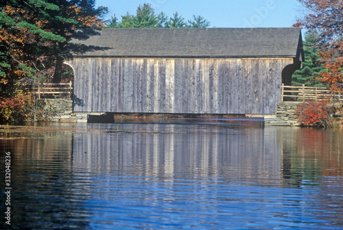 Old Covered Bridge, Sturbridge, Massachusetts photo