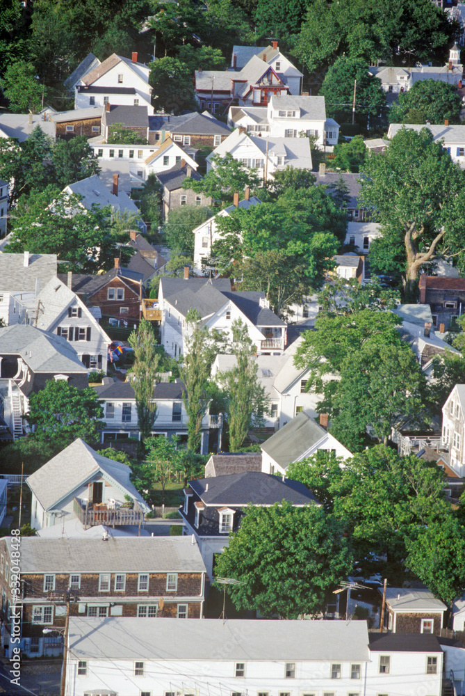 Aerial View of Provincetown, Massachusetts