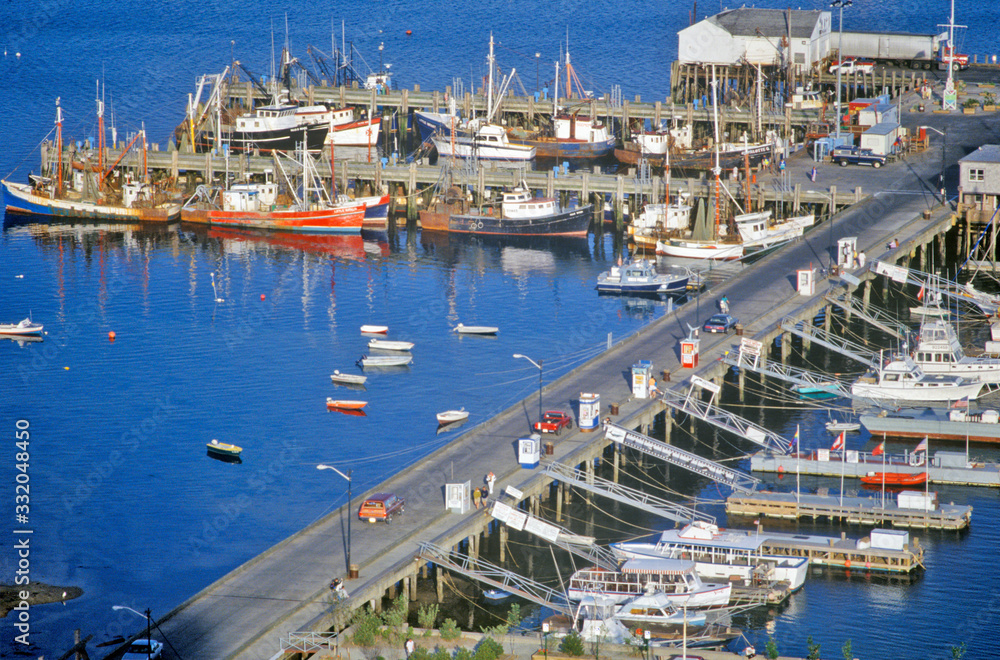 Boats at the Dock, Provincetown, Massachusetts