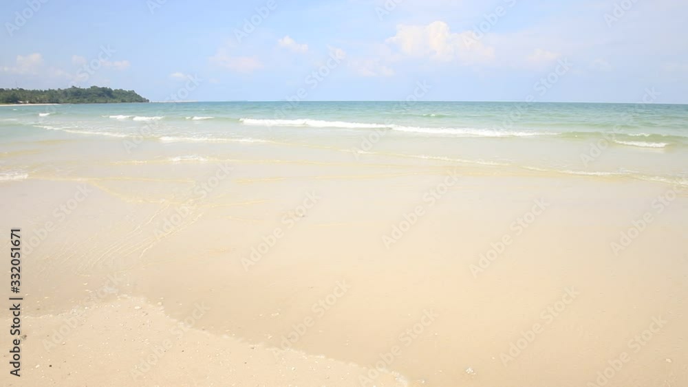 Beautiful sea and blue sky at Andaman sea,thailand Beautiful sea and blue sky at Andaman sea,thailand