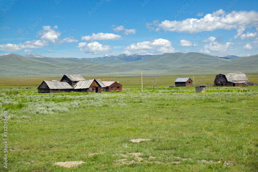Deserted ranch in Centennial Valley, Lakeview, MT