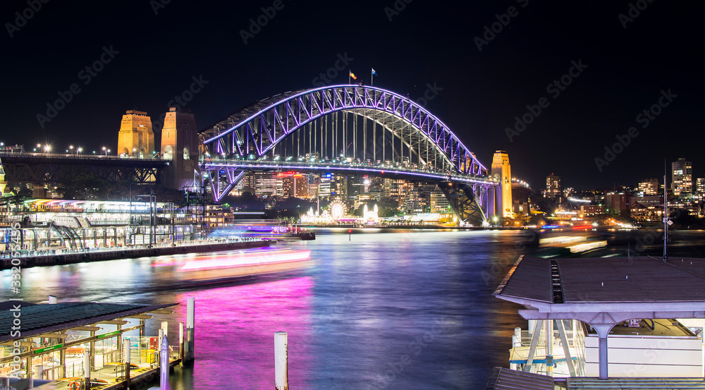 Vivid Sydney - Harbour Bridge