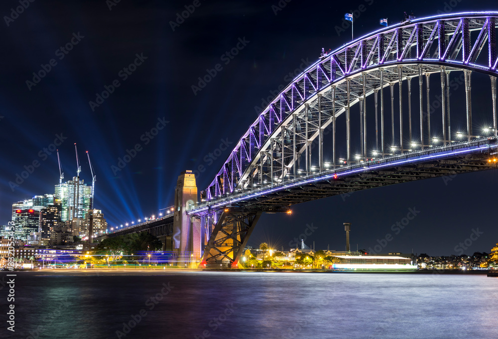 Vivid Sydney - Harbour Bridge