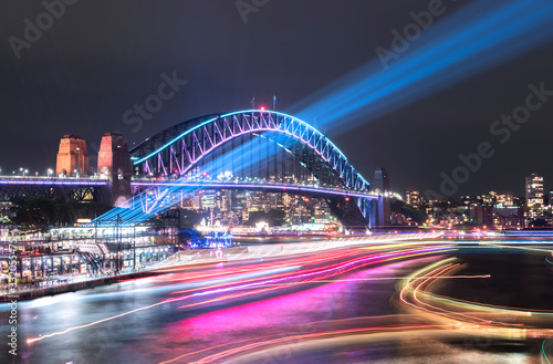 Photography Vivid Sydney - Harbour Bridge