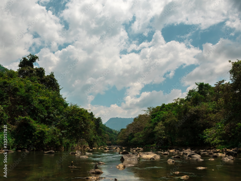 River Called Uma Oya Sri Lanka