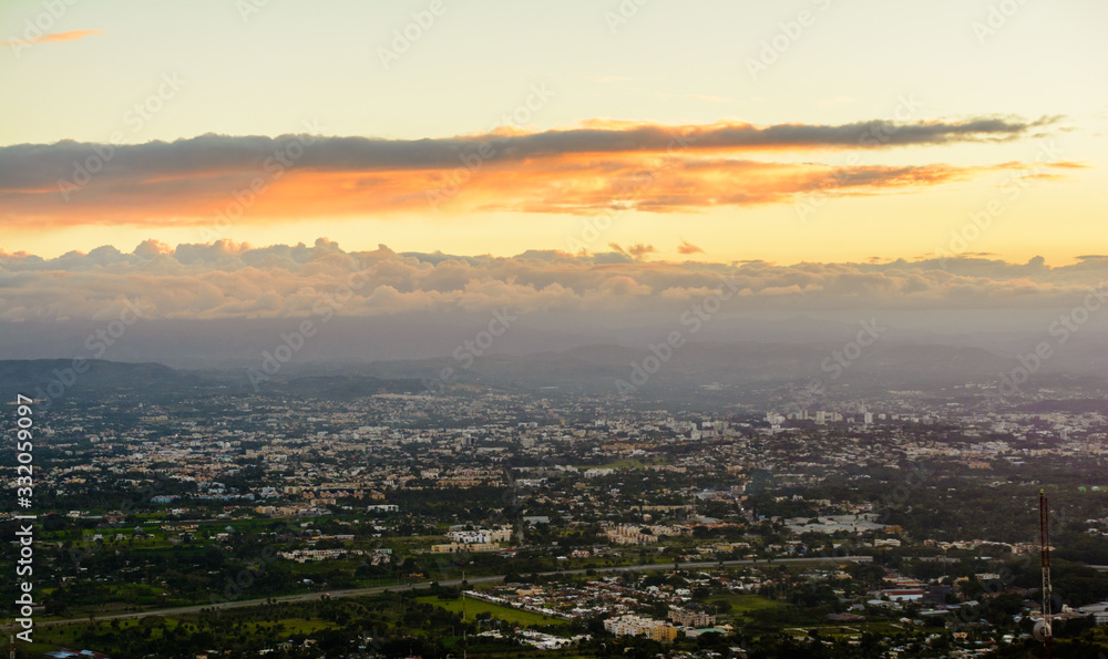 sunset onver the city sunset onver the city