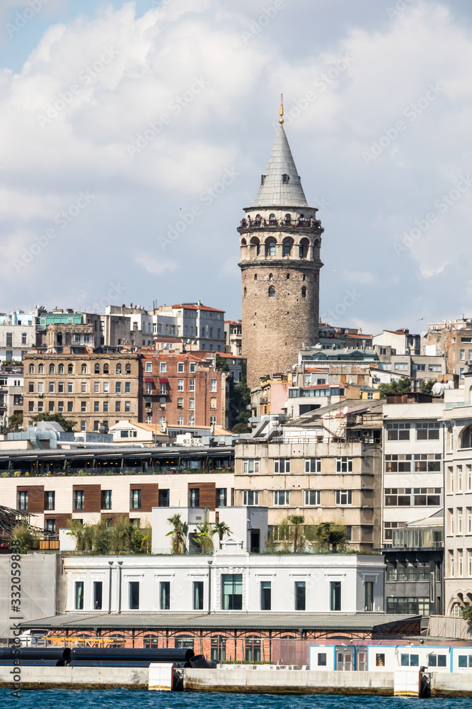 The Galata Tower from the Golden Horn,