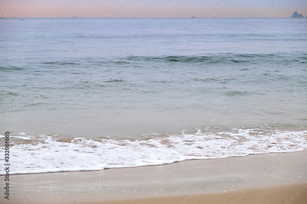 Soft Waves on a Calm Beach