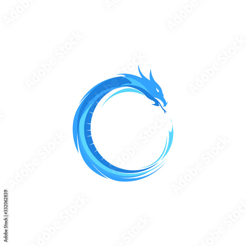 dragon logo template